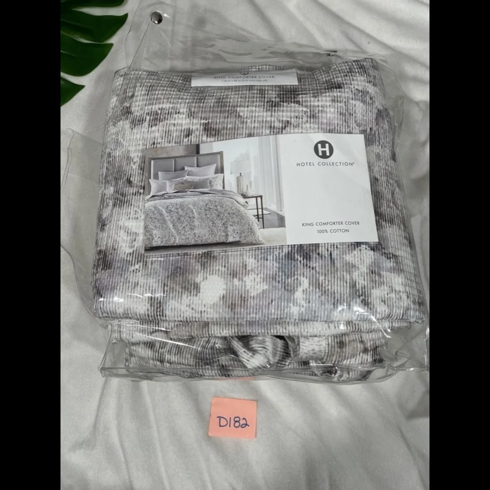 NEW Hotel Collection Impressions Floral‎ KING Duvet